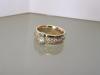 Herenring van geelgoud met diamant